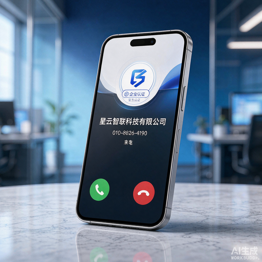 尚联科技发布企业号码认证服务，来电身份一键展示