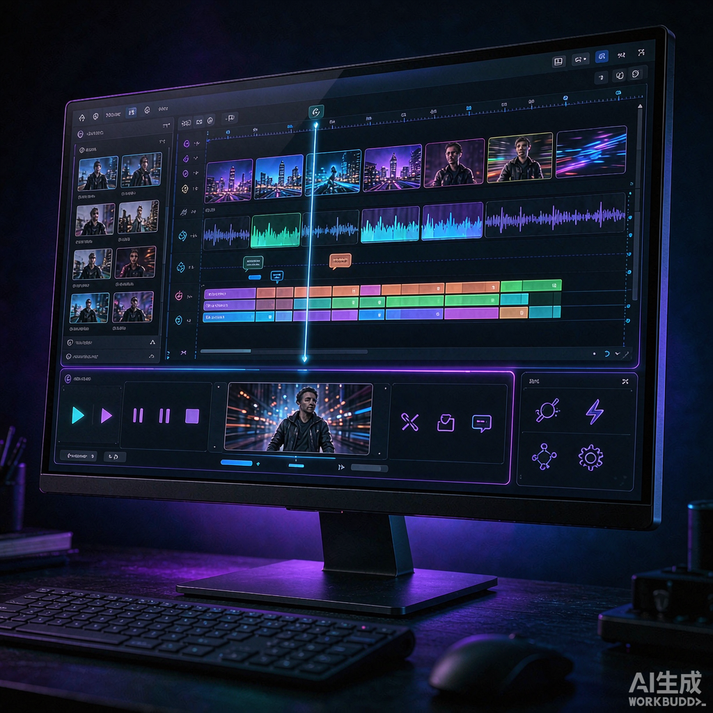 尚联 AI 视频编辑系统升级,批量成片效率翻倍